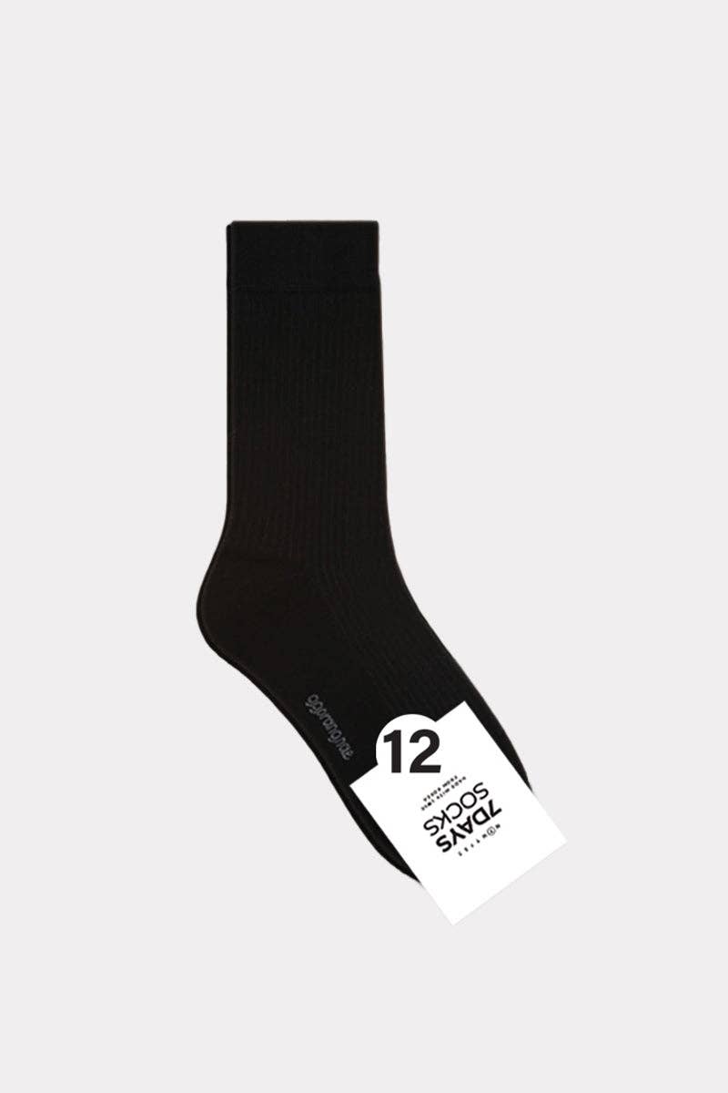 Crew High Pleat Socks