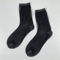 Sheer Glitter Socks