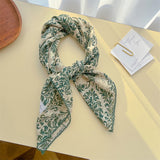 Picot Trim Bandana Scarf