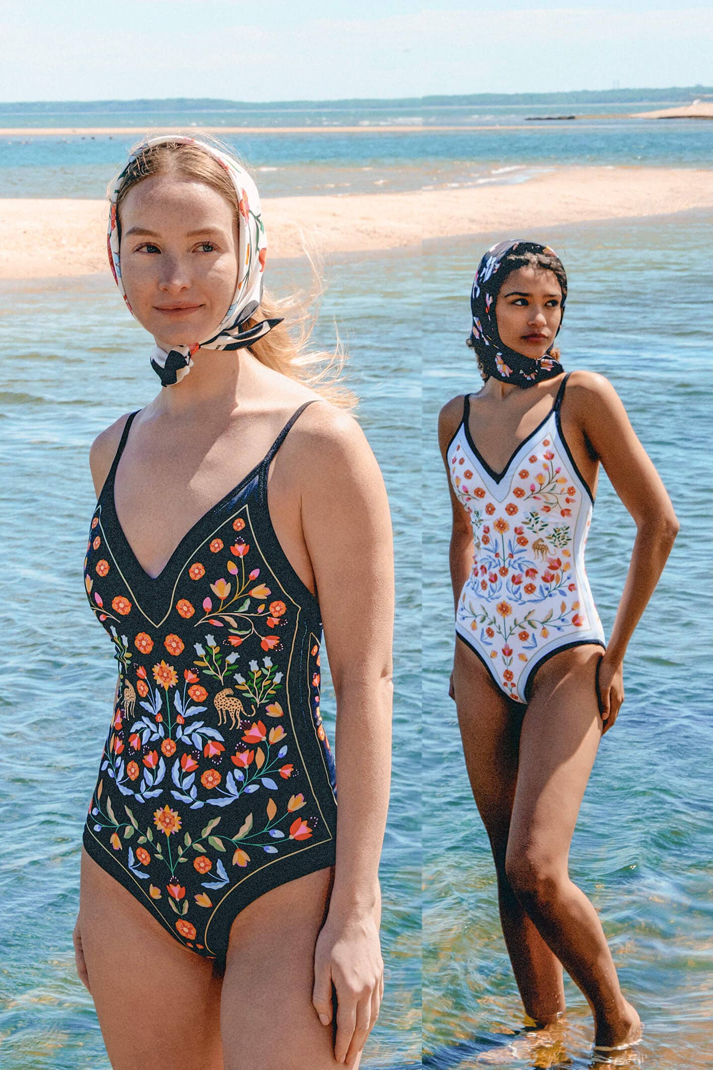 Night Imagination Reversible One-Piece Swimsuit