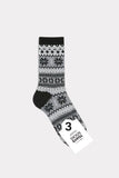 Snowflake Thick Crew Socks