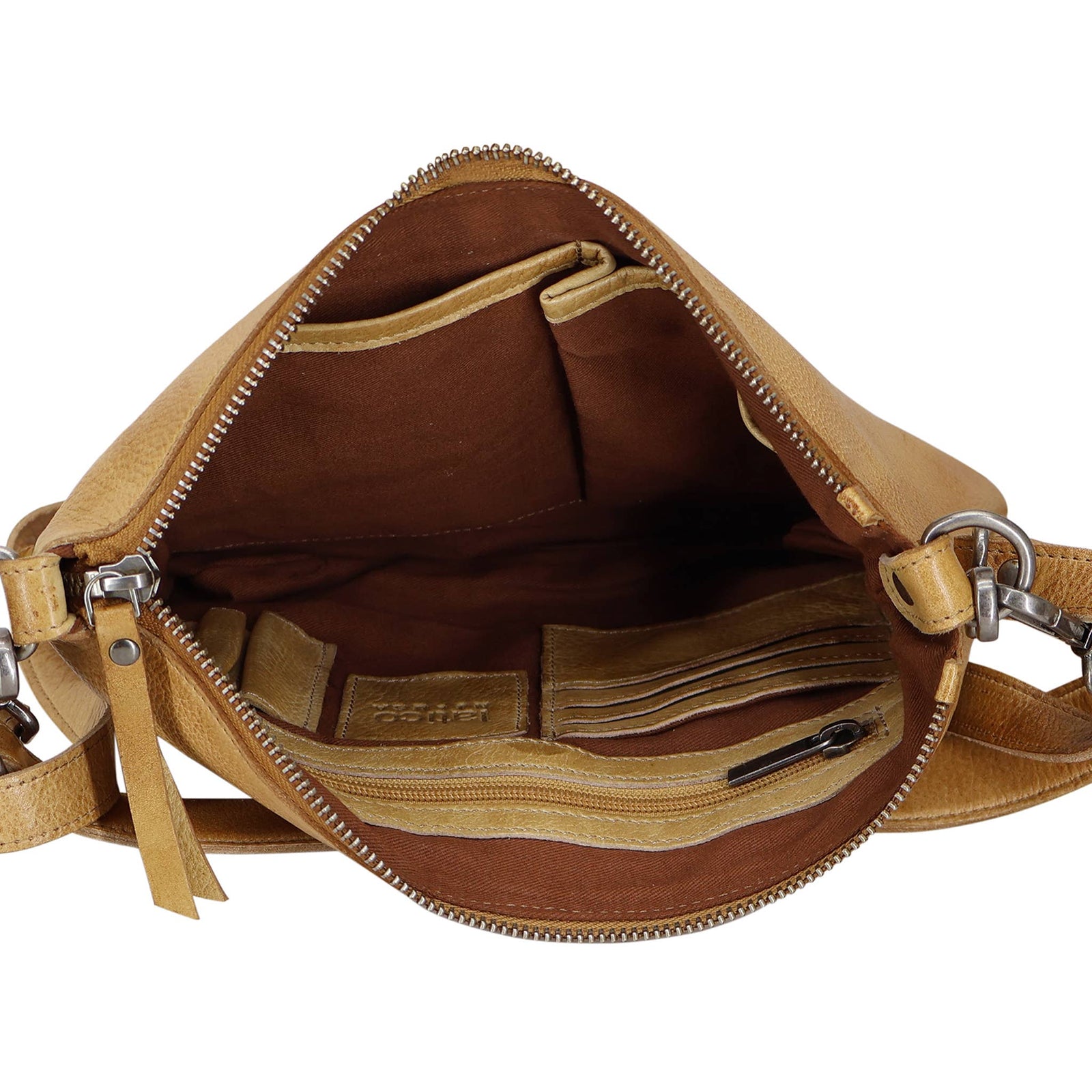 Stevie Handcrafted Leather Crossbody Bag