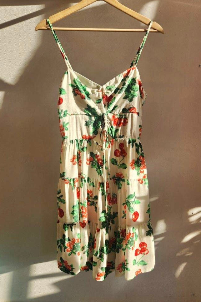 Cherry Tomato Sun Dress