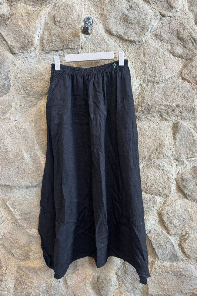 100% Linen Maxi Skirt - One size