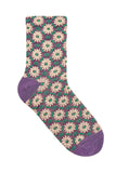 Crew Vintage Daisy Flower Socks