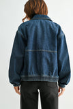 Denim Bomber Jacket