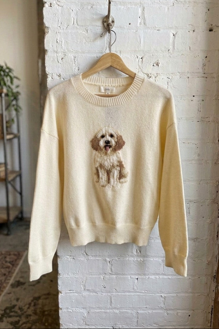 Cockapoo Patterned Sweater