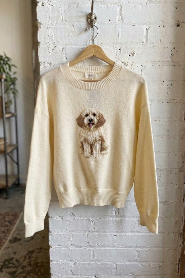 Cockapoo Patterned Sweater