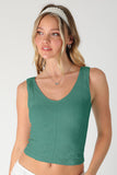 Reversible Lace Crop Top Tank