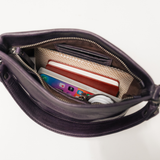 Ivy Leather Crossbody Shoulder Bag