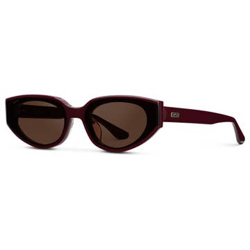 Astra – Women’s Anti-Reflective Narrow Cat-Eye Sunglasses