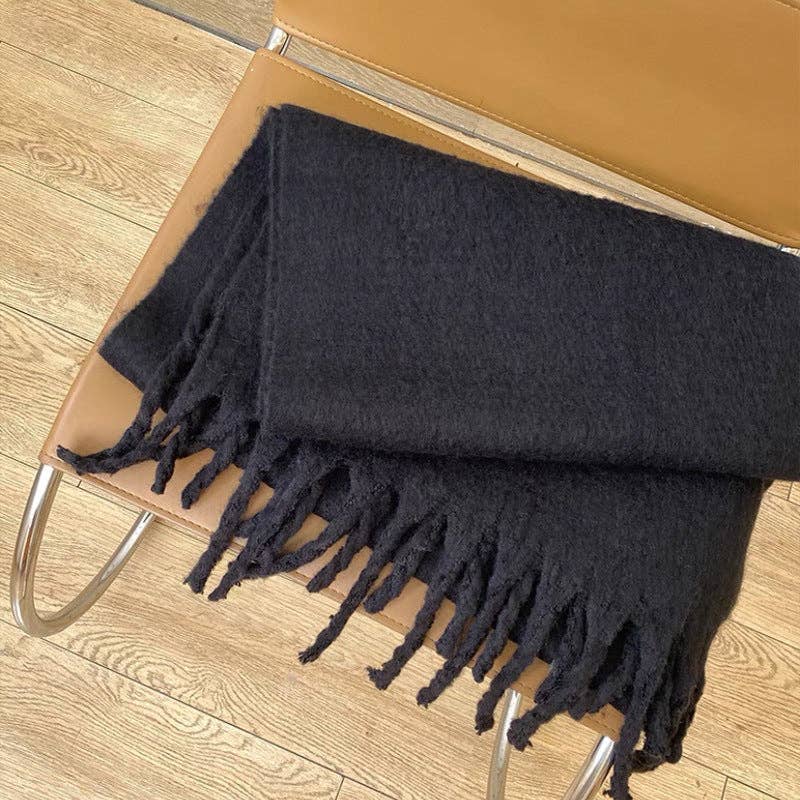 Chunky Soft Solid Scarf