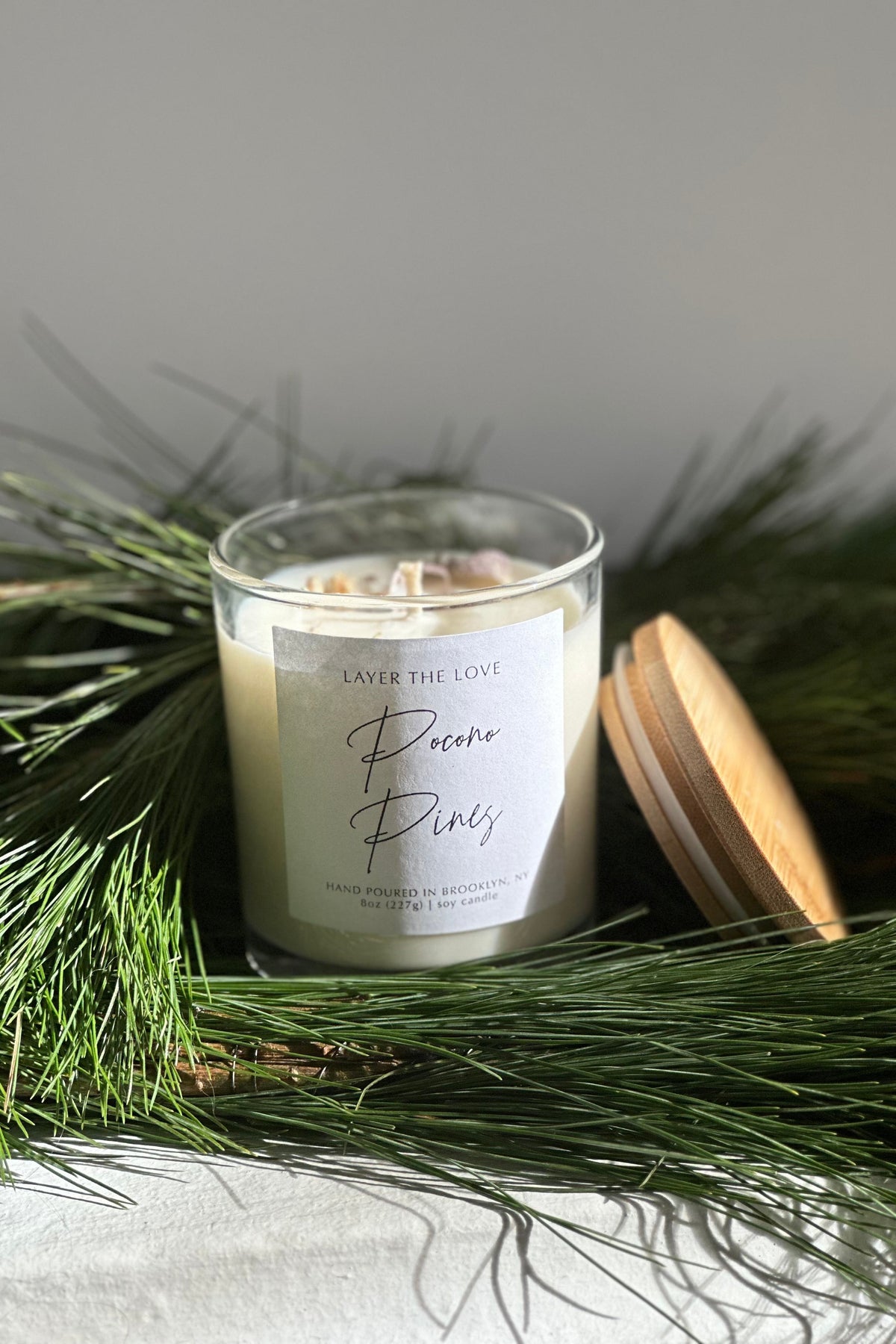 Soy Candle - 8 oz Glass Jar