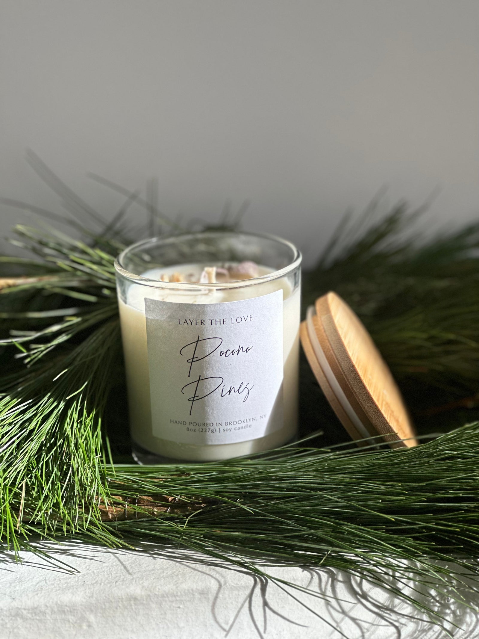 Soy Candle - 8 oz Glass Jar