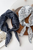 Lace Trim Triangle Scarf