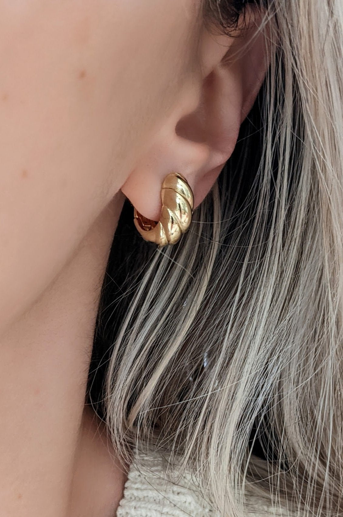 Chloe Croissant Earrings