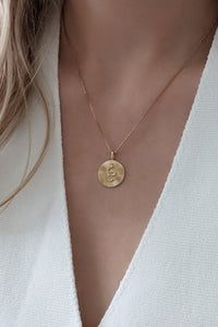 Sabine Snake Pendant Necklace by Layer the Love