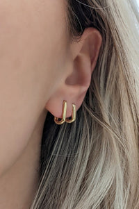 Brooke Rectangle Hoops