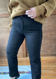 Classic Relaxed Straight Black Jeans