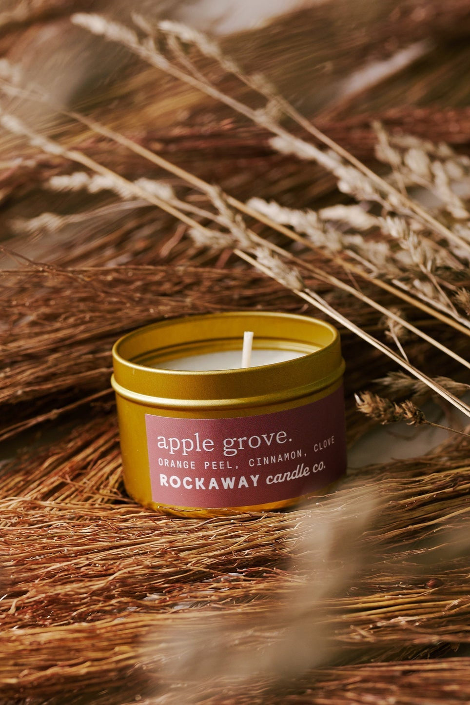 Soy Candle Tin by Rockaway Candle Co.