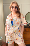 Final Sale - Beach Babe Camp Shirt