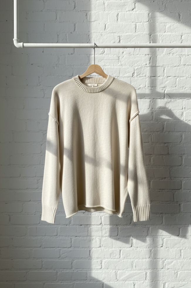 Slouchy Crew Neck Sweater
