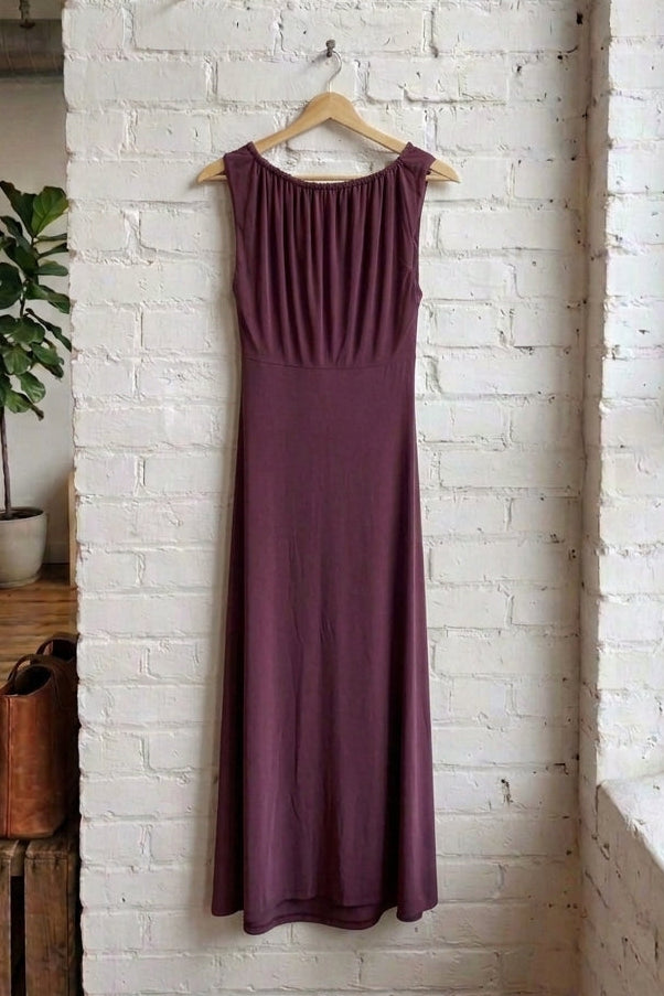 Sleek Knit Midi Dress