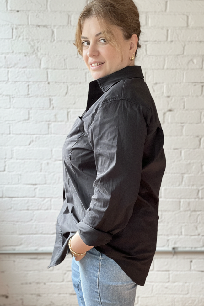 Oversized Poplin Shirt