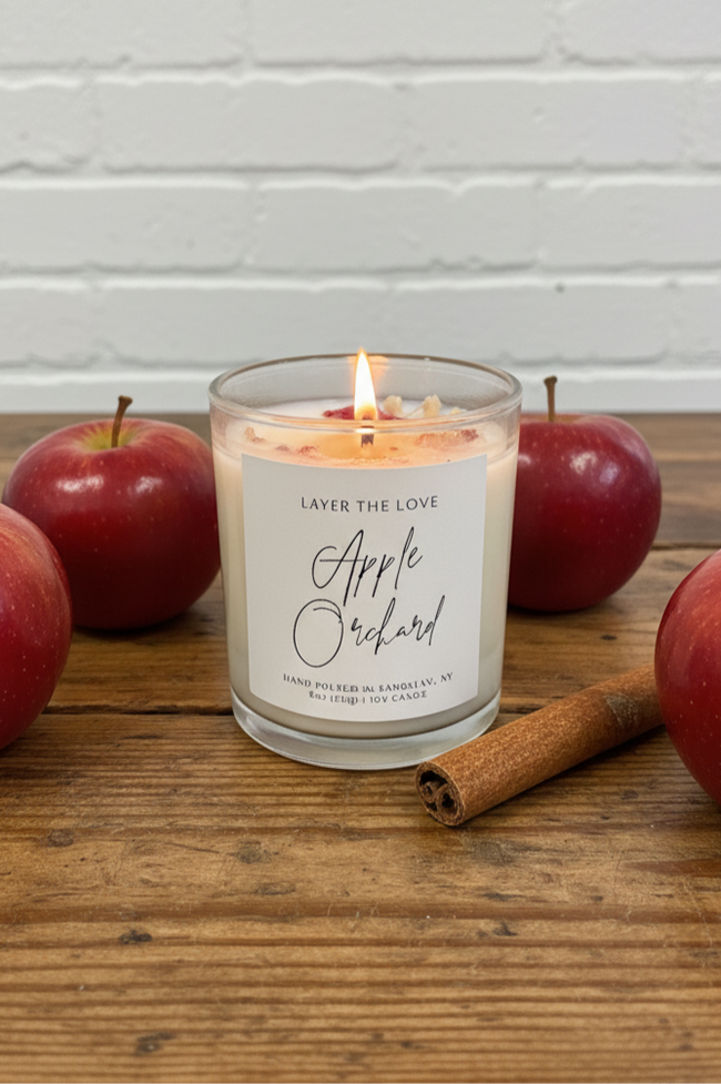Soy Candle - 8 oz Glass Jar