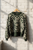 Jacquard Heart Sweater