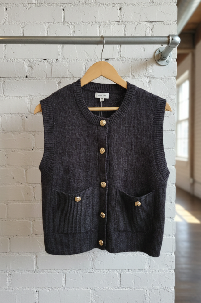 Knit Sweater Vest
