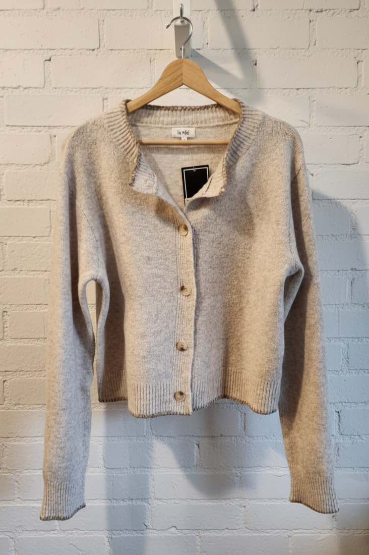 Blanket Stitch Cardigan