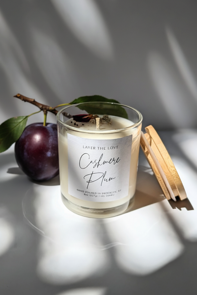 Soy Candle - 8 oz Glass Jar