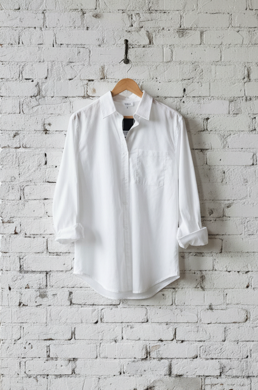 Final Sale - Oversized Poplin Shirt