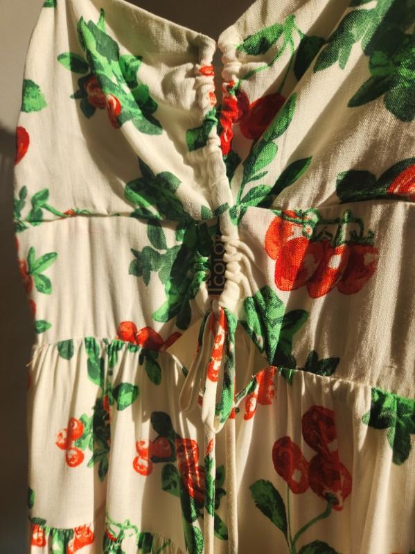 Cherry Tomato Sun Dress