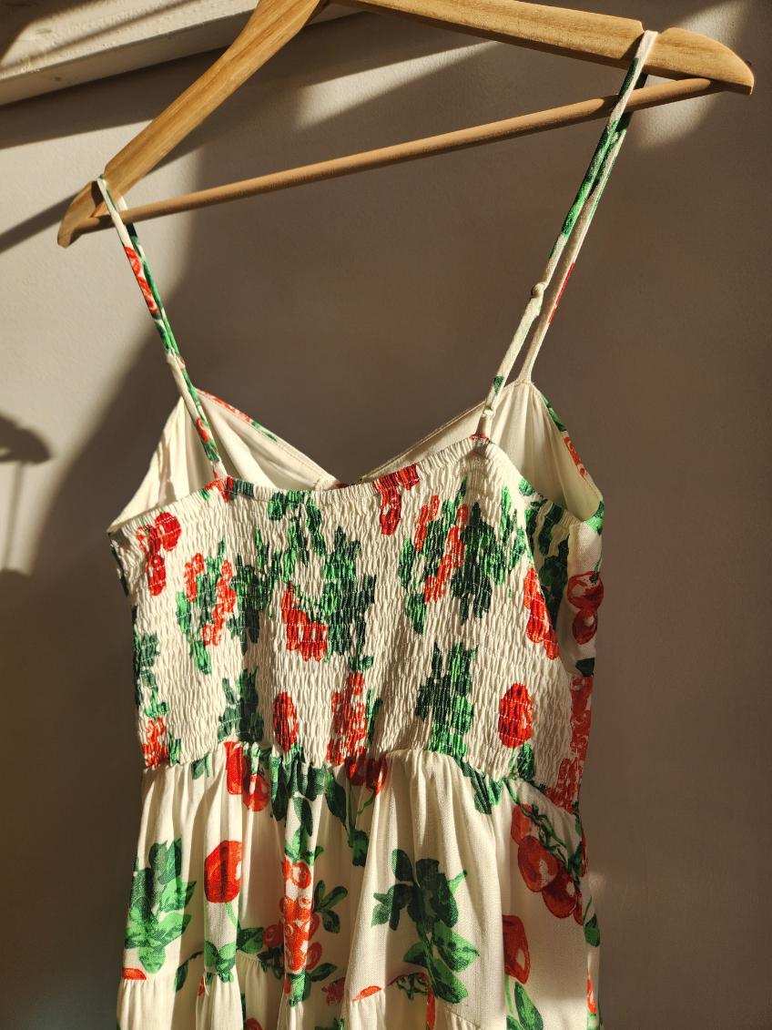 Cherry Tomato Sun Dress