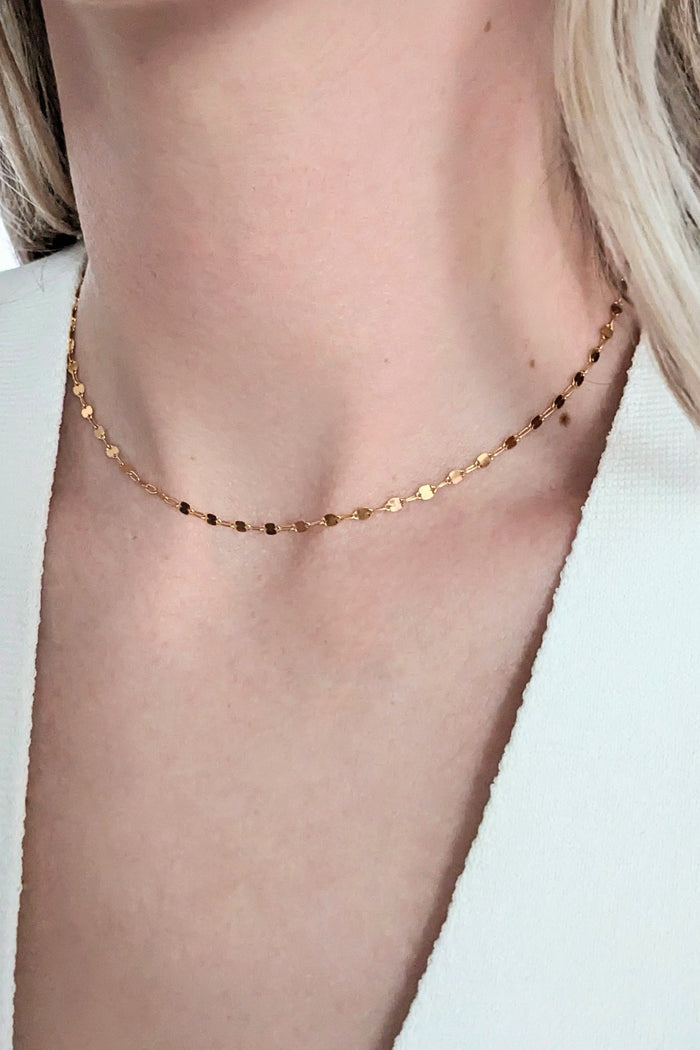 Gold Filled Liv Chain Necklace