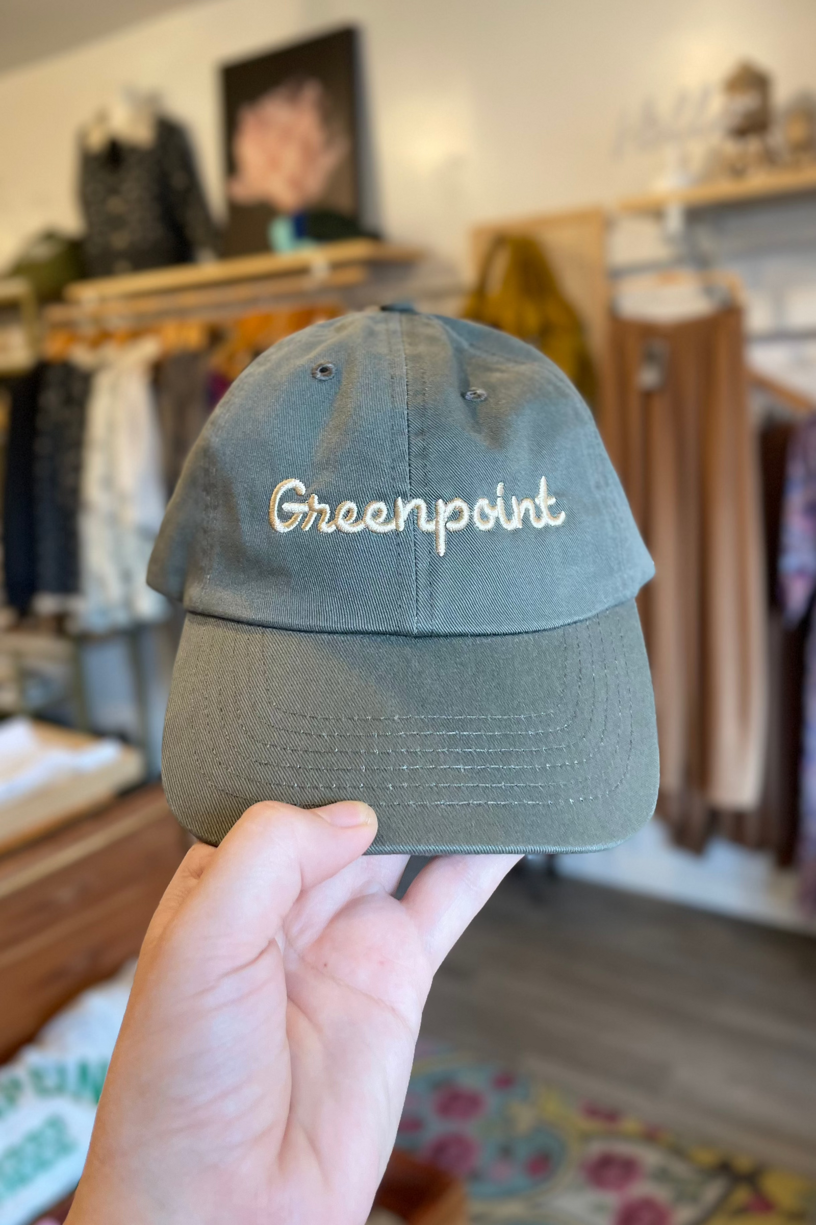 Greenpoint Embroidered Baseball Hat