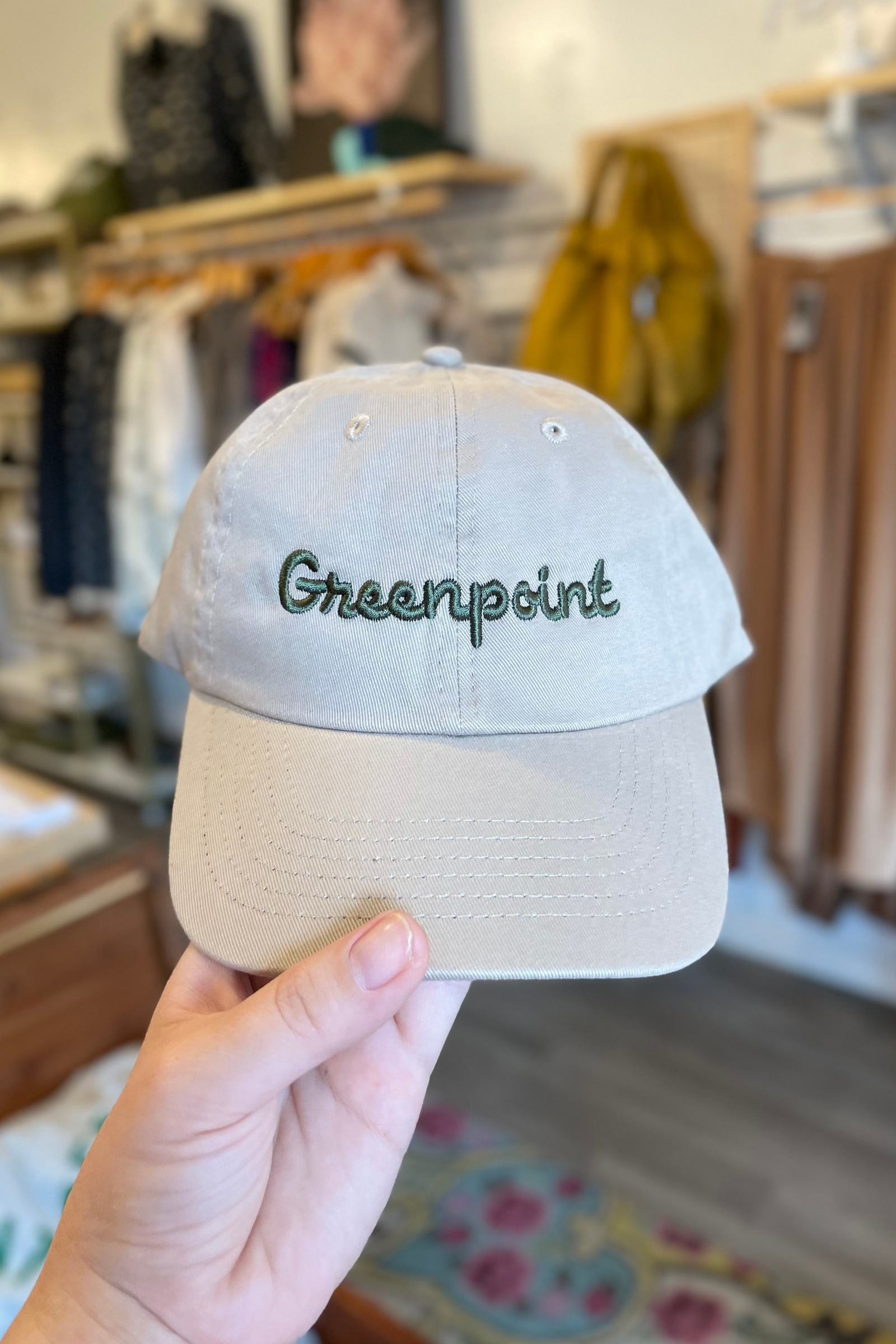 Greenpoint Embroidered Baseball Hat