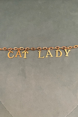 Cat Lady Charm Necklace