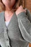 Ribbed Daily Cardigan