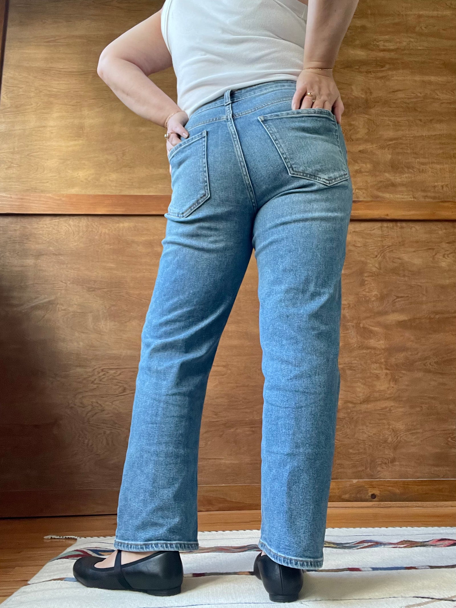 Vintage Straight Leg Jeans