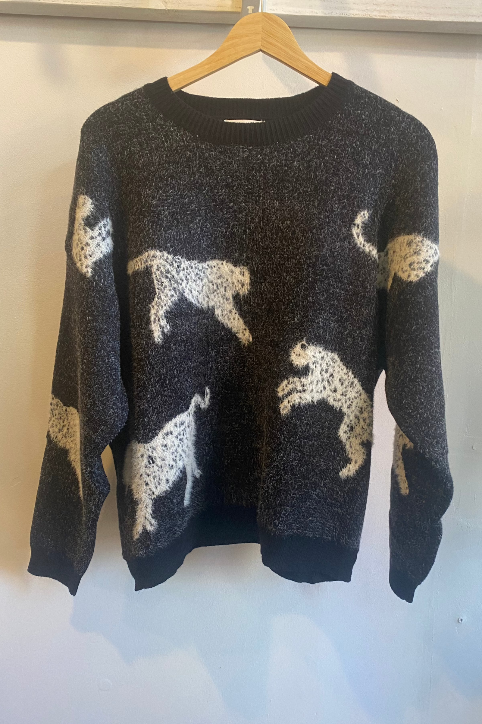 Leopard Pullover Sweater