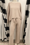 Waffle Sweater Lounge Pant