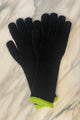 Wool Blend Knit Gloves