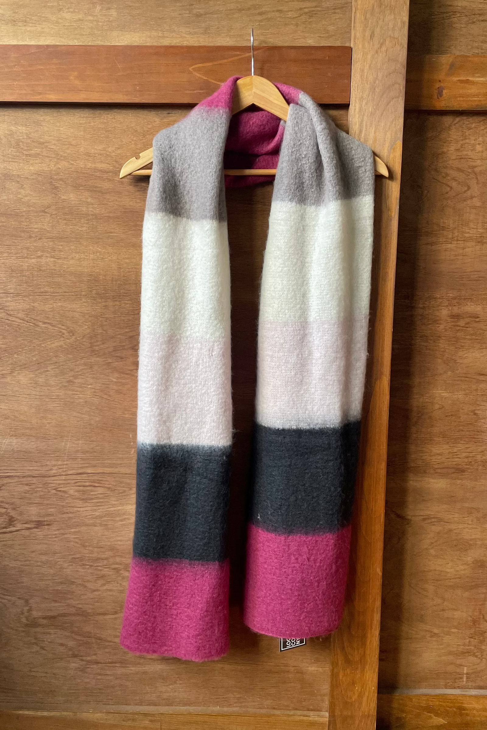 Color Block Cozy Scarf