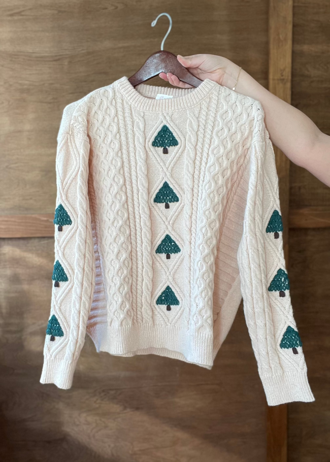 Evergreen Tree Sweater