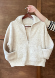 Zip Sweater Cardigan