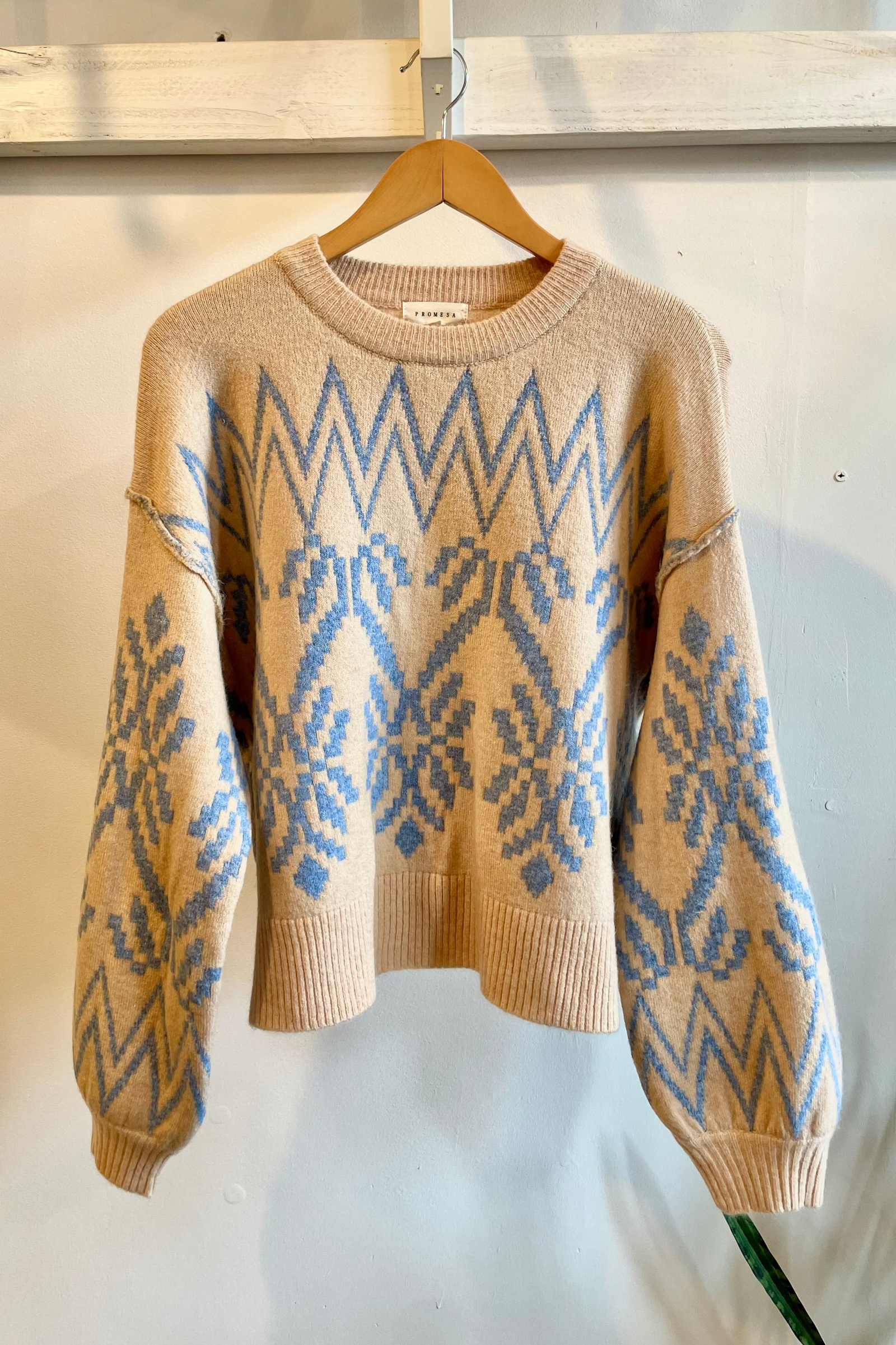 Alpine Intarsia Sweater