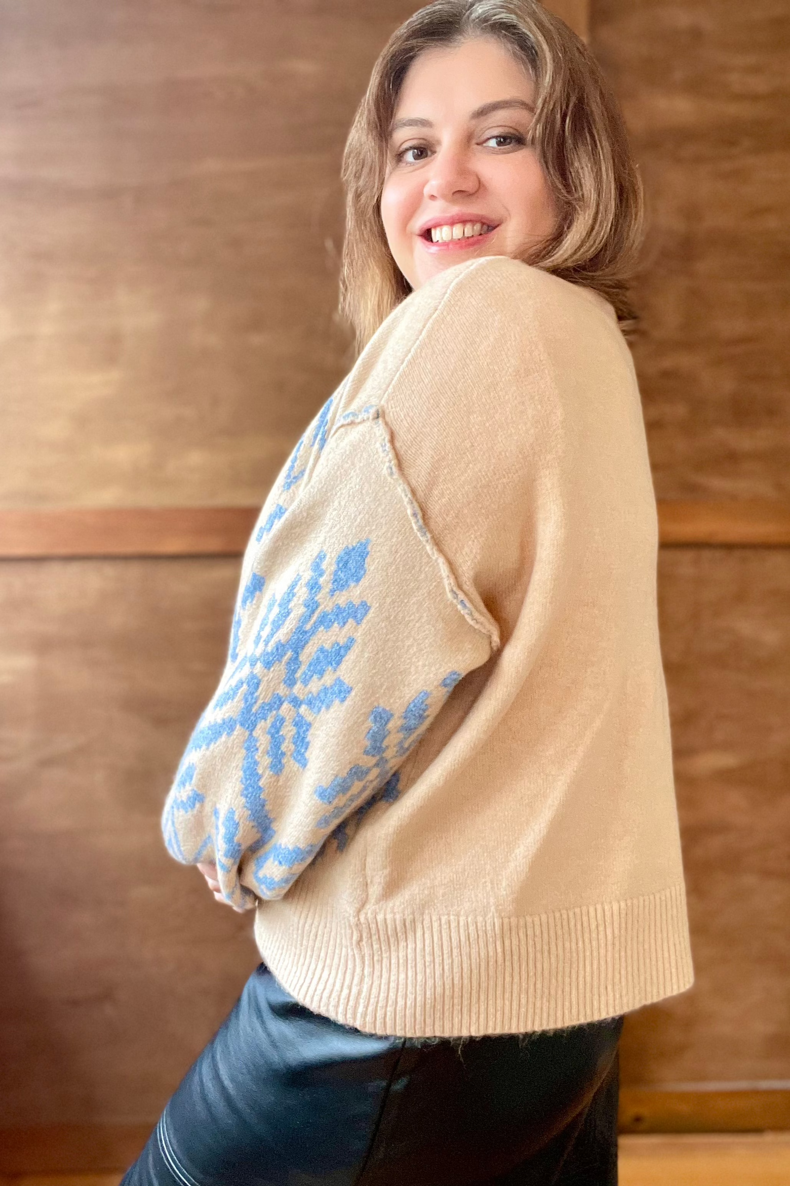 Alpine Intarsia Sweater